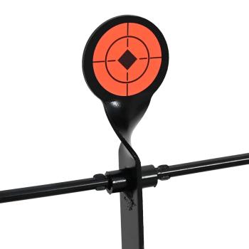 Schießziel Schwarz 40 x 34 x 53 cm Stahl