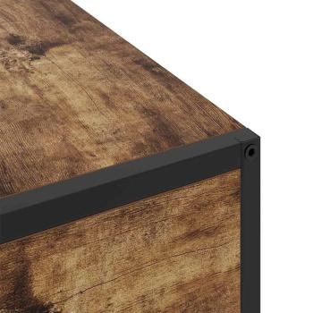 Nachttisch Räuchereiche 40 x 27 x 76 cm Holzwerkstoff