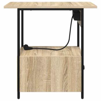 Nachttisch Sonoma Eiche 60 x 30 x 61 cm Holzwerkstoff