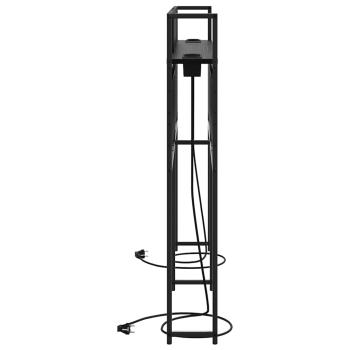 Stauraum-Kopfteil Schwarze Eiche 150 cm Holzwerkstoff