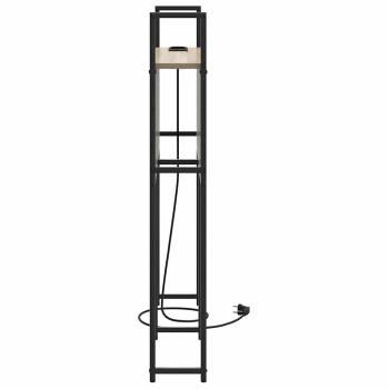 Stauraum-Kopfteil mit Kopfteil mit Speicher Sonoma Eiche 75 cm Holzwerkstoff