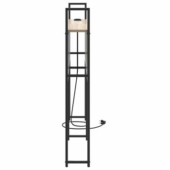 Stauraum-Kopfteil Sonoma Eiche 120 cm Holzwerkstoff
