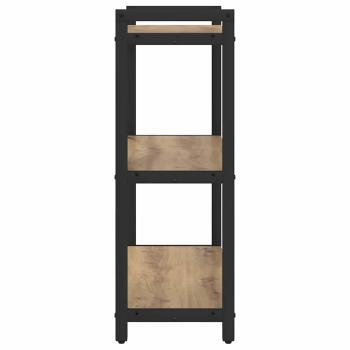 Bücherregal Eiche handwerklich 60 x 30 x 83 cm Holzwerkstoff