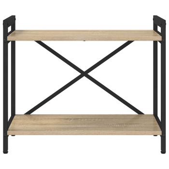 Bücherregal Sonoma Eiche 60 x 30 x 48,5 cm Holzwerkstoff