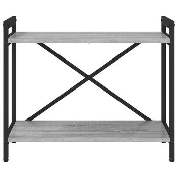 Bücherregal Grau Sonoma 60 x 30 x 48,5 cm Holzwerkstoff