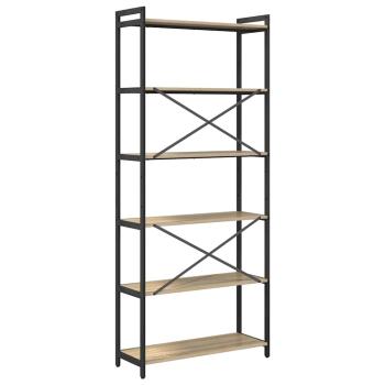 Bücherregal Sonoma Eiche 80 x 30 x 188 cm Holzwerkstoff