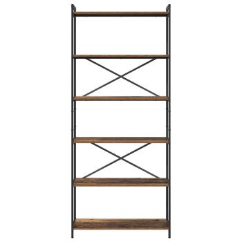 Bücherregal Altholz 80 x 30 x 188 cm Holzwerkstoff
