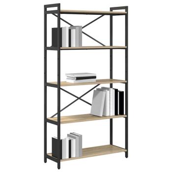 Bücherregal Sonoma Eiche 80 x 30 x 153 cm Holzwerkstoff