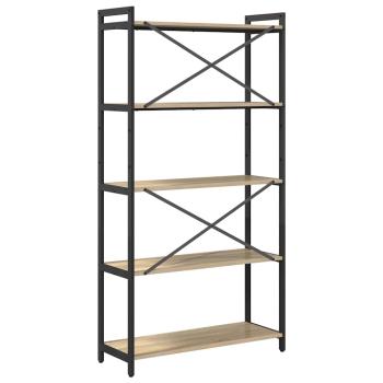 Bücherregal Sonoma Eiche 80 x 30 x 153 cm Holzwerkstoff
