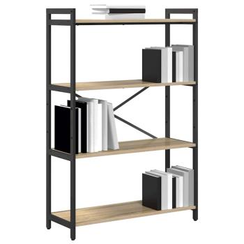 Bücherregal Sonoma Eiche 80 x 30 x 118 cm Spanplatte