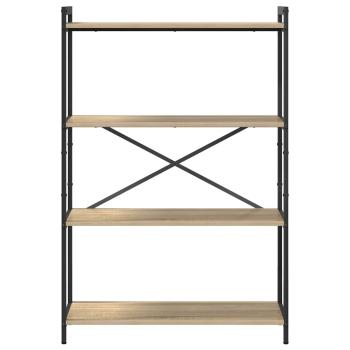 Bücherregal Sonoma Eiche 80 x 30 x 118 cm Spanplatte