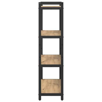Bücherregal Eiche handwerklich 80 x 30 x 118 cm Holzwerkstoff