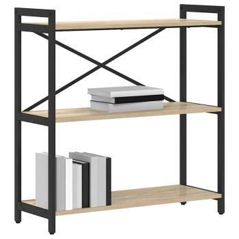 Bücherregal Sonoma Eiche 80 x 30 x 83 cm Spanplatte