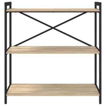 Bücherregal Sonoma Eiche 80 x 30 x 83 cm Spanplatte