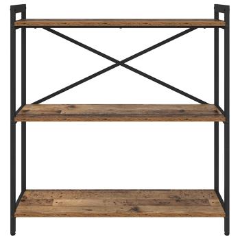 Bücherregal Altholz 80 x 30 x 83 cm Holzwerkstoff