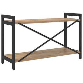 Bücherregal Eiche handwerklich 80 x 30 x 48,5 cm Holzwerkstoff