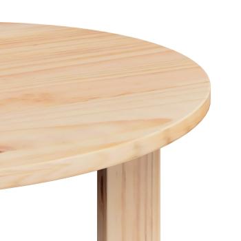 Kaffeetisch Set 2 pcs Natur 47,5 x 47,5 x 27 cm Massivkiefer