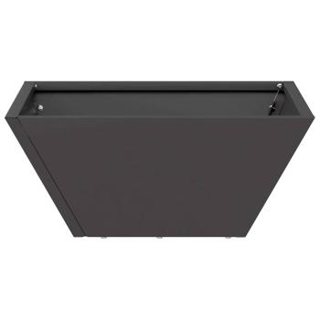 Kunststoff-Pflanzer 5 pcs Schwarz 35 x 35 x 15 cm Stahl