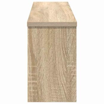 Wandmontierter Kleiderständer Sonoma Eiche 75 x 16 x 26 cm