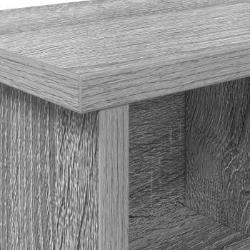 Wandmontierter Kleiderständer Grau Sonoma 75 x 16 x 26 cm