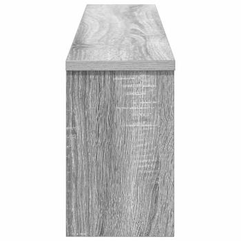 Wandmontierter Kleiderständer Grau Sonoma 100 x 16 x 26 cm