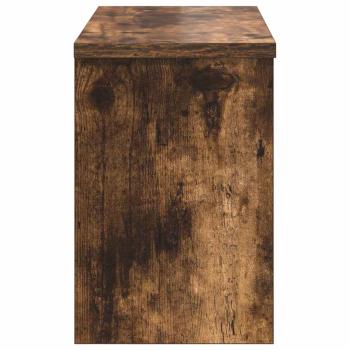 Wandmontierter Kleiderständer Räuchereiche 50 x 20 x 30 cm