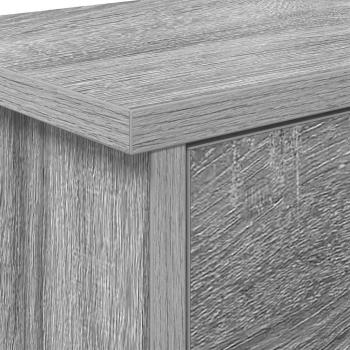 Wandmontierter Kleiderständer Grau Sonoma 50 x 20 x 30 cm