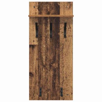 Wandmontierter nachttisch Wandhalterung Altholz 40 x 10 x 90 cm