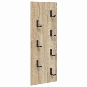 Wandmontierter Kleiderständer Sonoma Eiche 30 x 1.5 x 80 cm