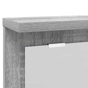 Wandmontierter Kleiderständer Grau Sonoma 85 x 10 x 45 cm