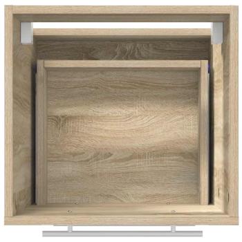 Badezimmer Schrank Sonoma Eiche 41 x 38,5 x 48 cm Holzwerkstoff