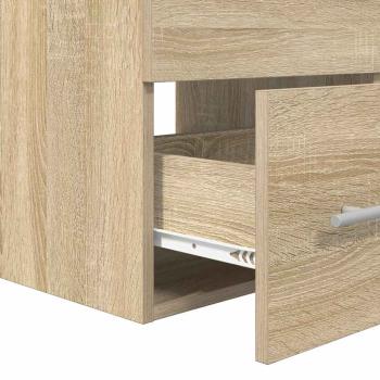 Badezimmer Schrank Sonoma Eiche 41 x 38,5 x 48 cm Holzwerkstoff