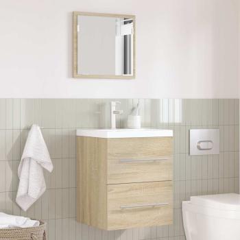 Badezimmer Schrank Sonoma Eiche 41 x 38,5 x 48 cm Holzwerkstoff
