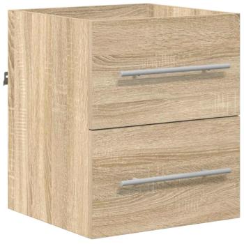 Badezimmer Schrank Sonoma Eiche 41 x 38,5 x 48 cm Holzwerkstoff