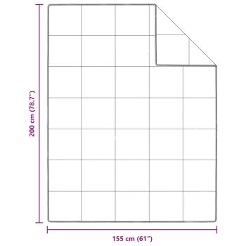 Bettdecke Sonstiges mit Kissen 2 pcs Weiß 155 x 200 cm Daunen