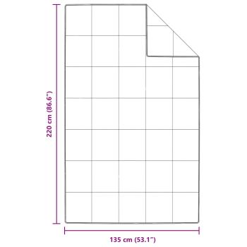 Bettdecke Sonstiges mit Kissen 2 pcs Weiß 135 x 220 cm Daunen