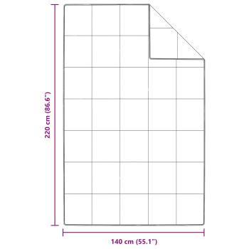 Bettdecke Sonstiges mit Kissen 2 pcs Weiß 140 x 220 cm Daunen