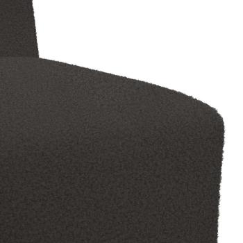 Sofa Chiar 2 pcs Dunkelgrau 55 x 74 x 82 cm Cordstoff