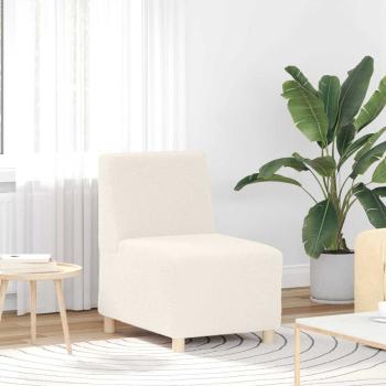 Sofa Chiar 3 pcs Creme 55 x 74 x 82 cm Cordstoff