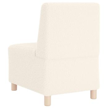 Sofa Chiar 3 pcs Creme 55 x 74 x 82 cm Cordstoff