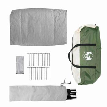Zelt mit Dach Grün Mittel Polyester und Fiberglas