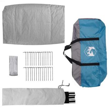 Zelt mit Dach Blau Mittel Polyester