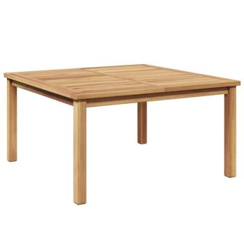 Couchtisch Braun 85 x 85 x 45 cm Massives Teakholz