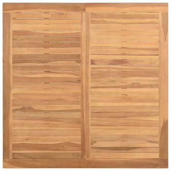 Couchtisch Braun 85 x 85 x 45 cm Massives Teakholz