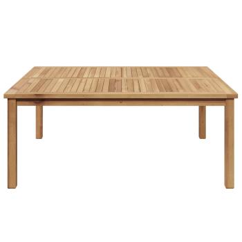 Couchtisch Braun 110 x 110 x 45 cm Massives Teakholz