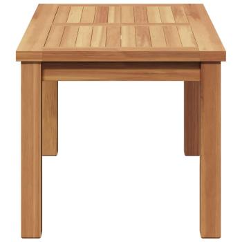 Couchtisch Braun 70 x 40 x 36 cm Massives Teakholz