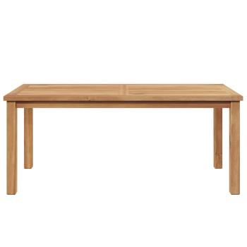 Couchtisch Braun 110 x 55 x 45 cm Massives Teakholz