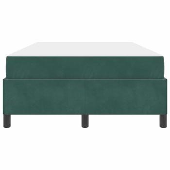 Bettgestell Sonstiges Weiß und Hellgrau 120 x 200 cm Samt