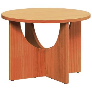 Couchtisch Braun 50 x 50 x 35 cm Massivkiefer