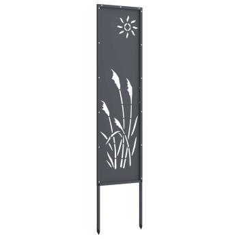 ARDEBO.de - Garten dekoratives Panel Anthrazit 32 x 140 cm